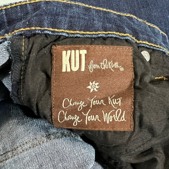 🌼Kut from the Kloth “KATY Ankle Straight Leg” Jeans, Size: 6 - Picture 6 of 9